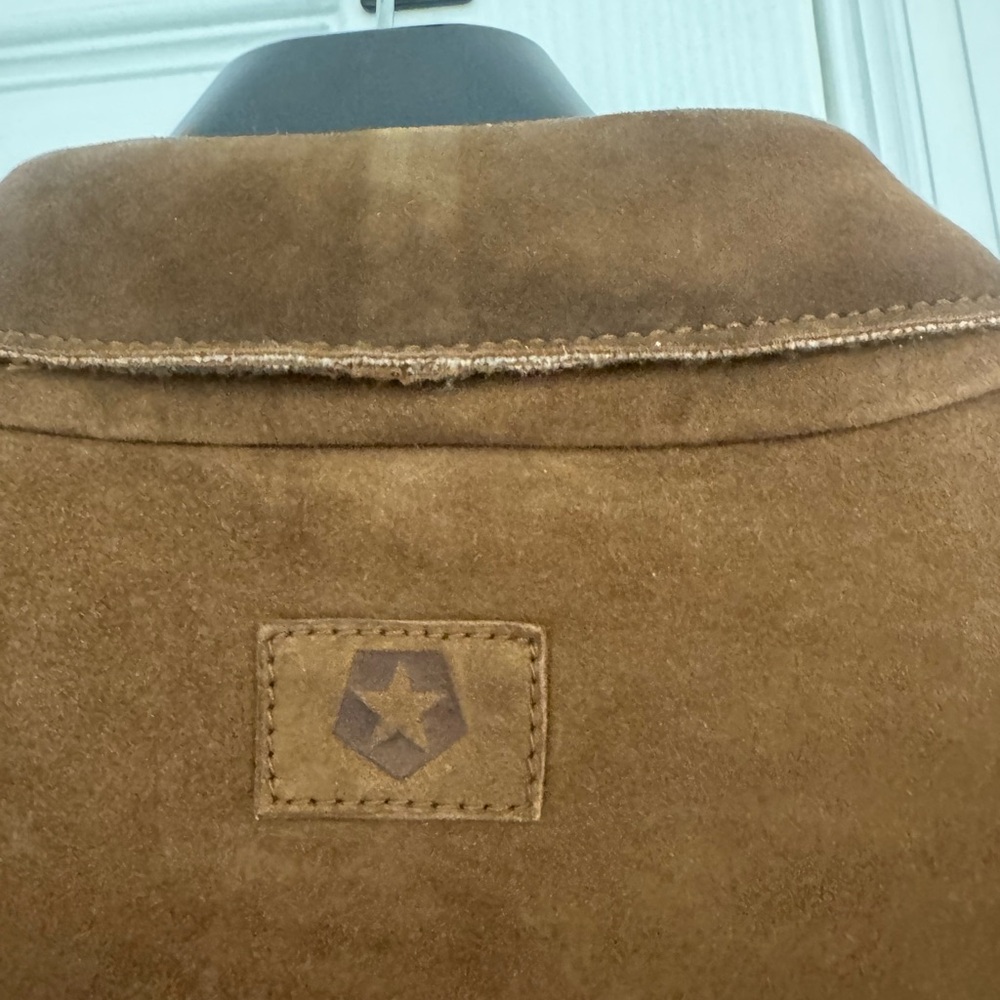 Milestone Brown Suede Leather Jacket – Size Large - Picture 8 of 8